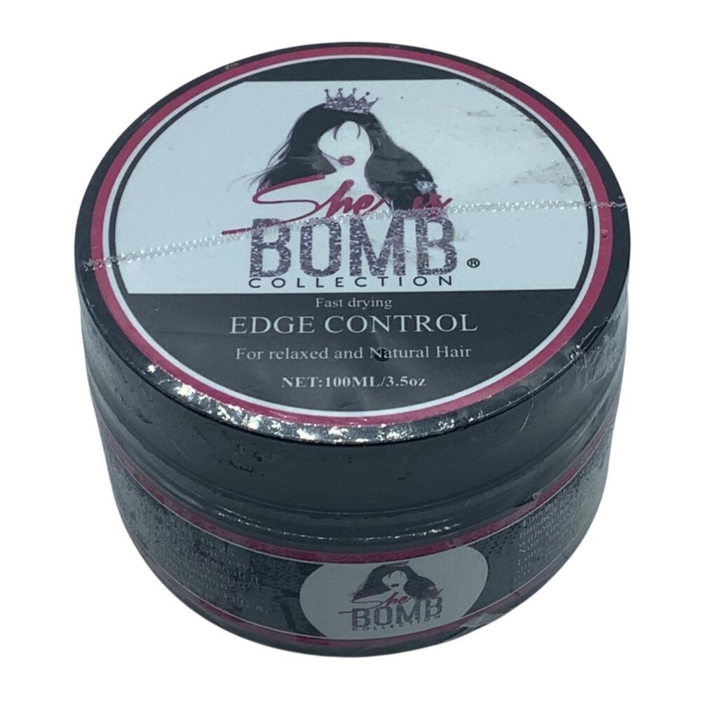 She Bomb Edge Control For Natural & Relaxed Hair 100ML/3.5oz Fast Drying‎ NEW